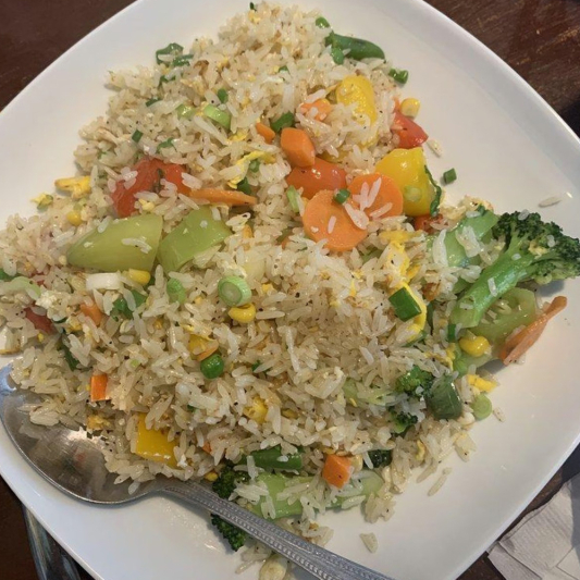 Vegetable Fried Rice / Com Chien Rau Cai