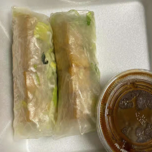 3. Tofu Spring Rolls (2 pcs) / Gỏi Cuốn Đậu Hủ 