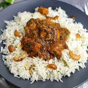 Ghee Rice Chicken Curry