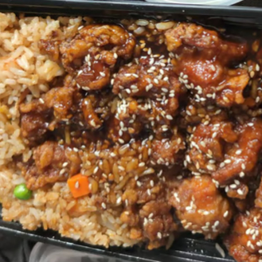 Sesame Chicken Lunch