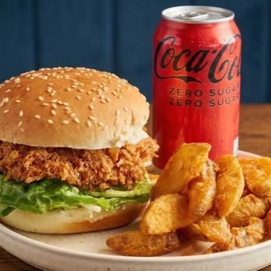 Pork Katsu Burger (돈까스 버거)