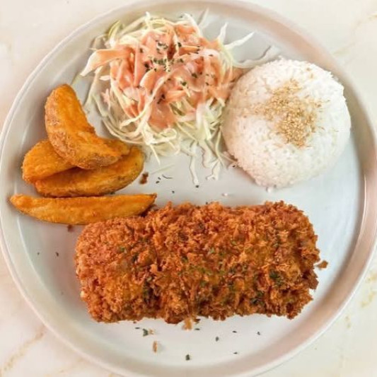 Cheese Pork Katsu (치즈 돈까스)