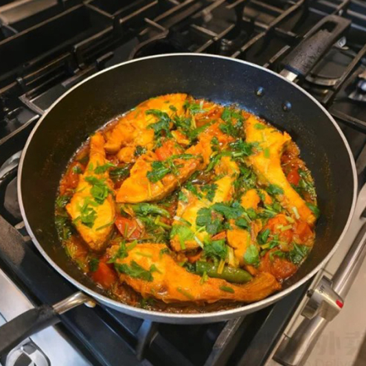 Fish Bhuna with Rice
