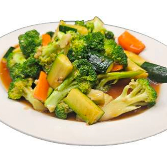 Saut&eacute;ed Mixed Vegetables 炒什菜