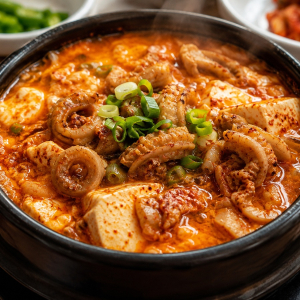 Gopchang Soft Tofu (곱창 순두부)