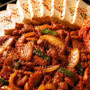 Spicy Pork (제육 두부 김치)