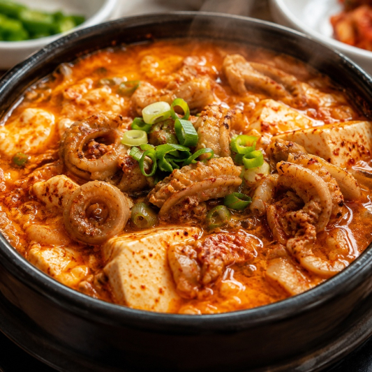 Gopchang Soft Tofu (곱창 순두부)