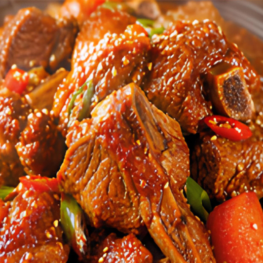 Braised Pork Ribs (돼지 갈비찜)