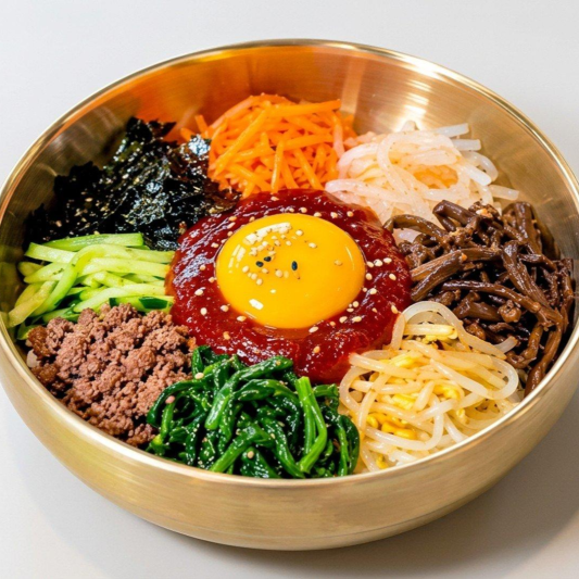 Bibimbap Includes 5 Side Dishes