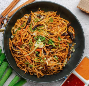Nepali Style Vegetable Chow Mein