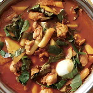 Dakpokki Tang (닭볶이탕)