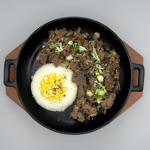 Grilled Beef Rice (소불고기 철판밥)