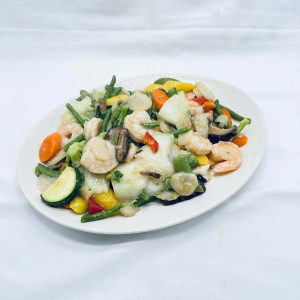 2. Stir-Fried Shrimp & Vegetables