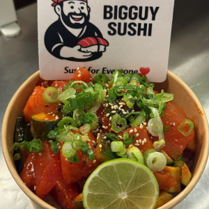 Spicy Salmon Donburi