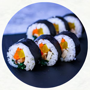 Vegetable Kimbap