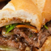 Grilled Beef Sandwich (B&aacute;nh M&igrave; Thịt B&ograve; Nướng)