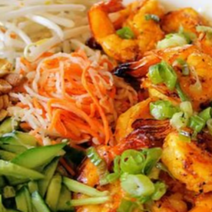 B&uacute;n T&ocirc;m Nướng, Chả Gi&ograve;
