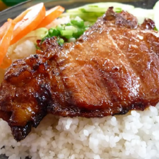 Cơm Sườn Heo Nướng