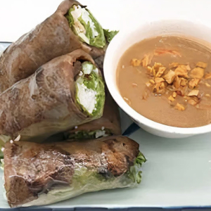 A10. Grilled Meat Spring Rolls 