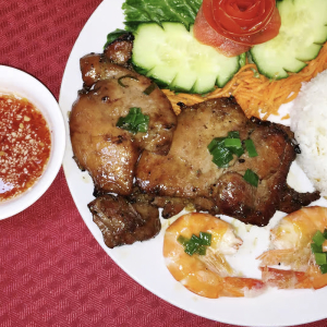 C10. Grilled Chicken and Shrimp 