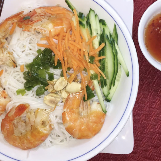 B5. Vermicelli with Grilled Shrimps