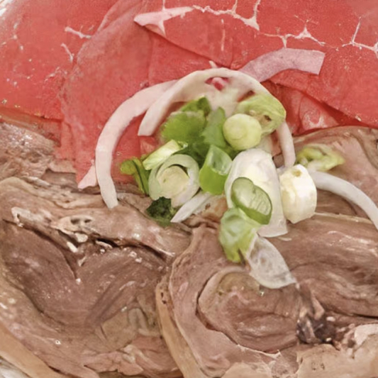 P5. Rare, Well-Done Brisket Pho