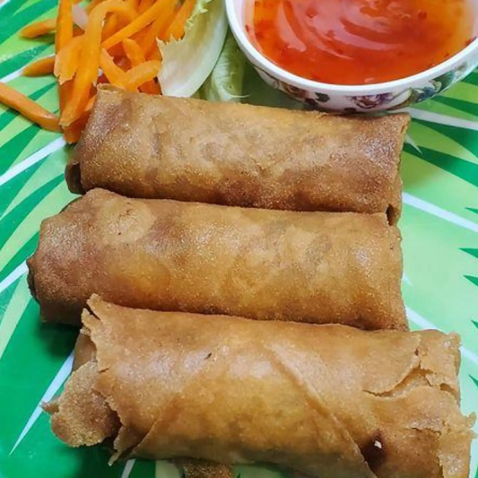 A11. Shrimp Egg Rolls (3 pcs)