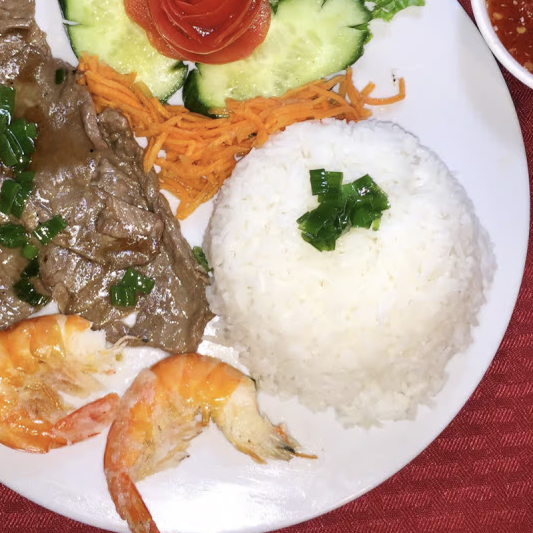 C11. Grilled Beef and Shrimp