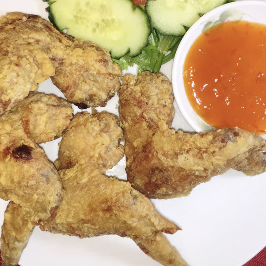 A1. Deep-Fried Chicken Wings (4 pcs)
