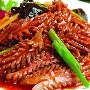 Kung Pao Pork Kidney with Peanuts