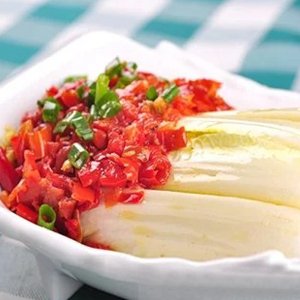 Stir-Fried Cabbage with Picked Hot Pepper