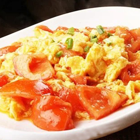 Stir-Fried Tomato with Egg