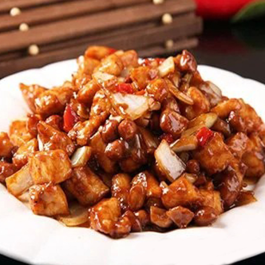 Diced Chicken in Soy Sauce