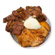 Deluxe Don (Half Chicken & Half Beef Short Ribs)