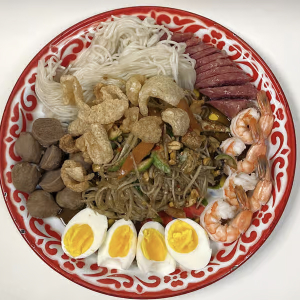 Tam Thaad (Papaya Combo Tray)