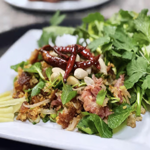 Nam Khoa (Thai Crispy Rice Salad)