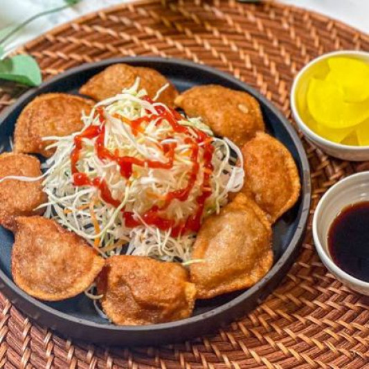 Deep-Fried Dumpling (8 pcs) 군만두 