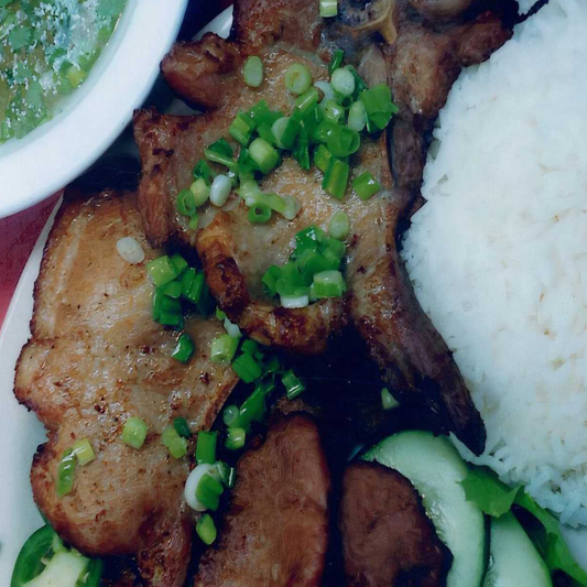 28. Pork Chop & Rice