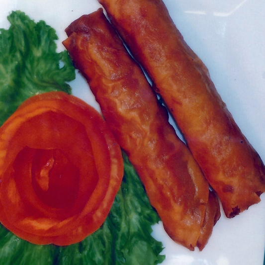 1. Pork Egg Rolls (2 pcs) 
