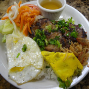 10. Broken Rice with Grilled Pork Chops Cơm Tấm Sườn B&igrave; Chả