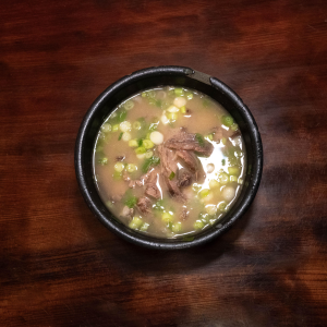 Beef Rice Soup (소머리국밥)
