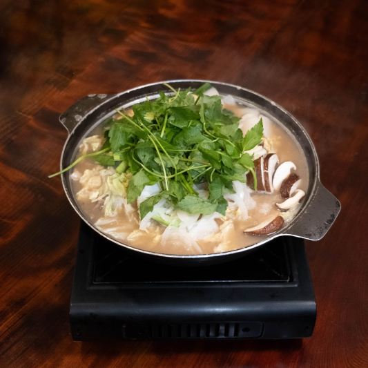 Spicy Mushroom Casserole (버섯전골)