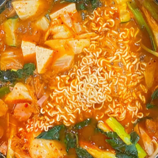 Spicy Bu-Dae Jji-Gae (부대찌개)