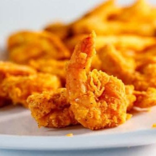 Breaded Shrimp with Fries