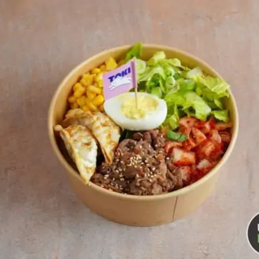 Jeyuk Spicy Pork BBQ Rice Bowl
