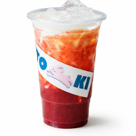 Real Strawberry Milk Tea