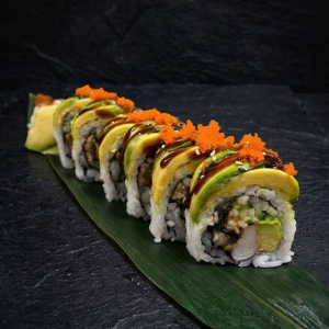 R5. Dragon Roll (8 pcs) 龙卷