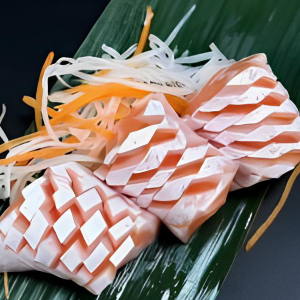 S15. Salmon Belly (3 pcs) 三文鱼鱼腩