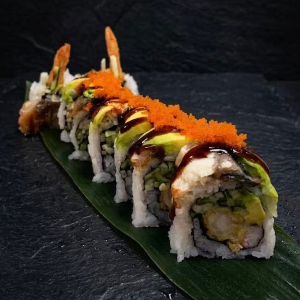 R9. Black Dragon Roll (8 pcs) 黑龙卷