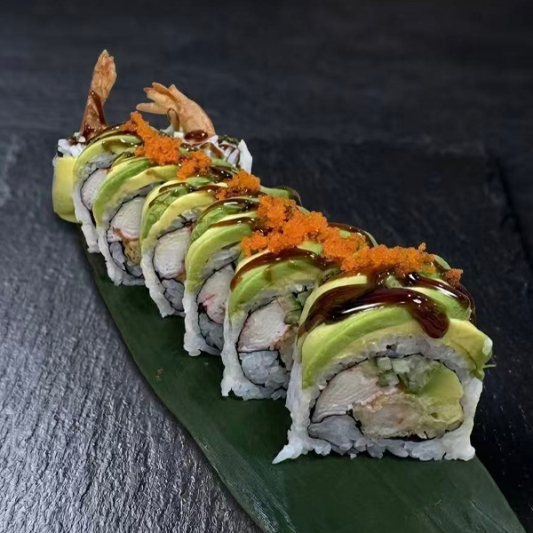 R6. Green Dragon Roll (8 pcs) 绿龙卷